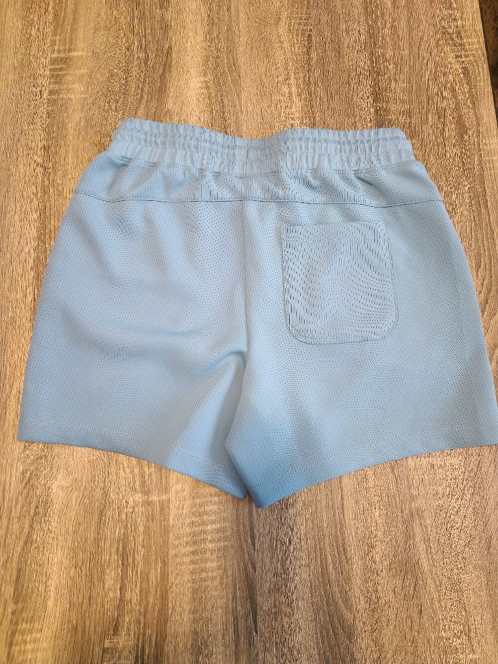 Mondetta Adriatic Blue Ribbed Lounge Shorts Drawstring Size Small - Picture 5 of 6